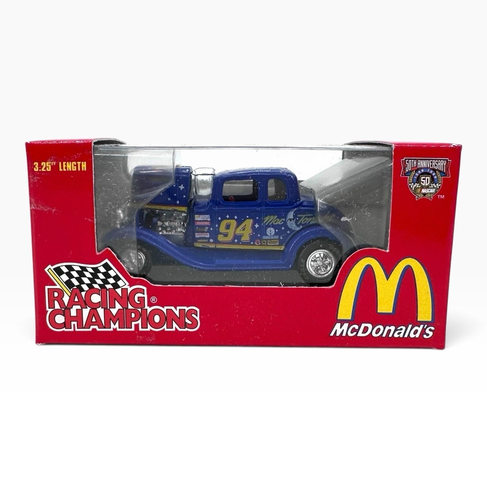 Vintage 1998 McDonald's Mac Tonight Bill Elliott #94 Racing Champions Stock Rod